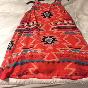 Xhiliration Aztec dress xl